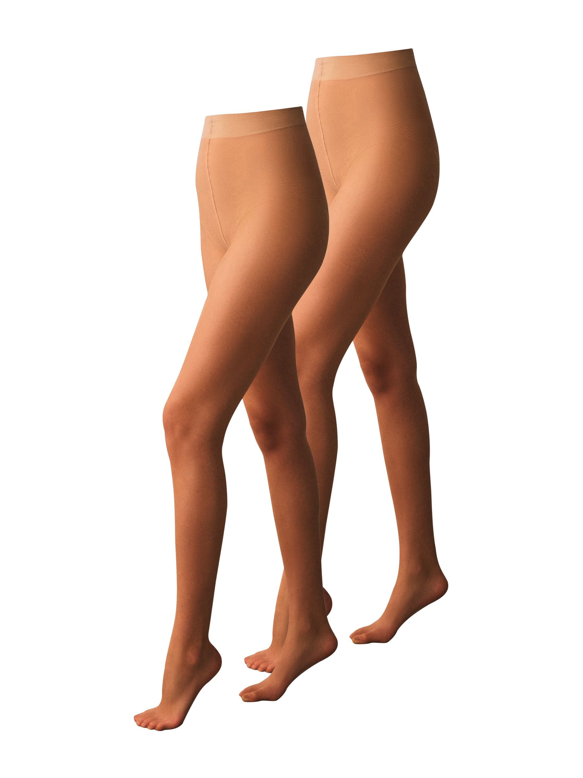 Next Feinstrumpfhose in Gold: Vorderseite