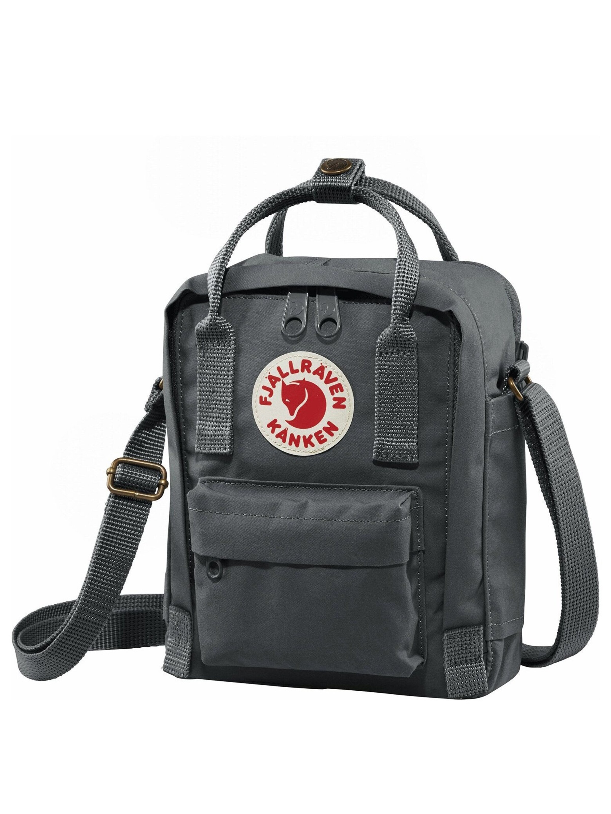 FJALLRAVEN Crossbody Bag 'Kånken' in Grey: front