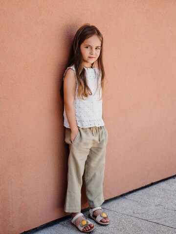 Peter Jo Regular Trousers 'Dawn' in Green: front