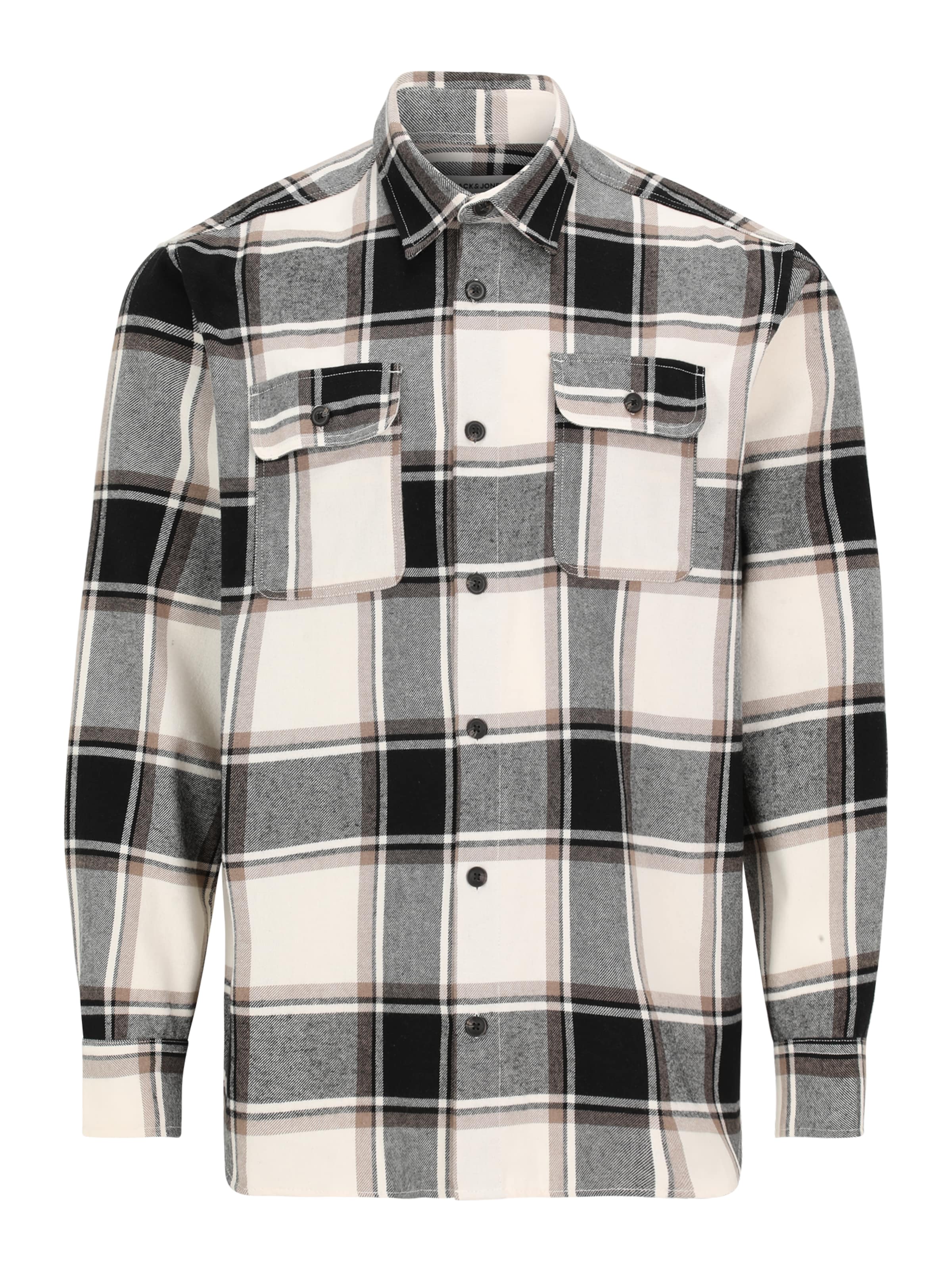 bēšs Jack & Jones Plus Standarta piegriezums Krekls 'JJECHARGE': no priekšpuses