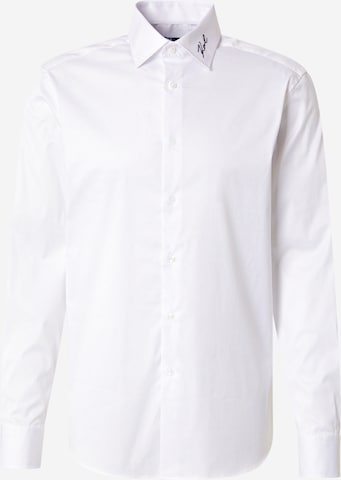 balta Karl Lagerfeld Standartinis modelis Marškiniai: priekis