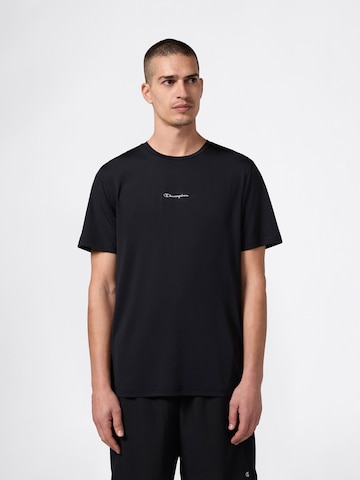 Champion Authentic Athletic Apparel Koszulka funkcyjna w kolorze czarny: przód