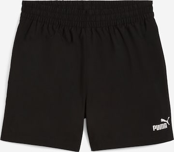 PUMA Regular Workout Pants 'Ess' in Black: front