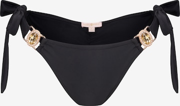 melns Moda Minx Bikini apakšdaļa 'Amour': no priekšpuses