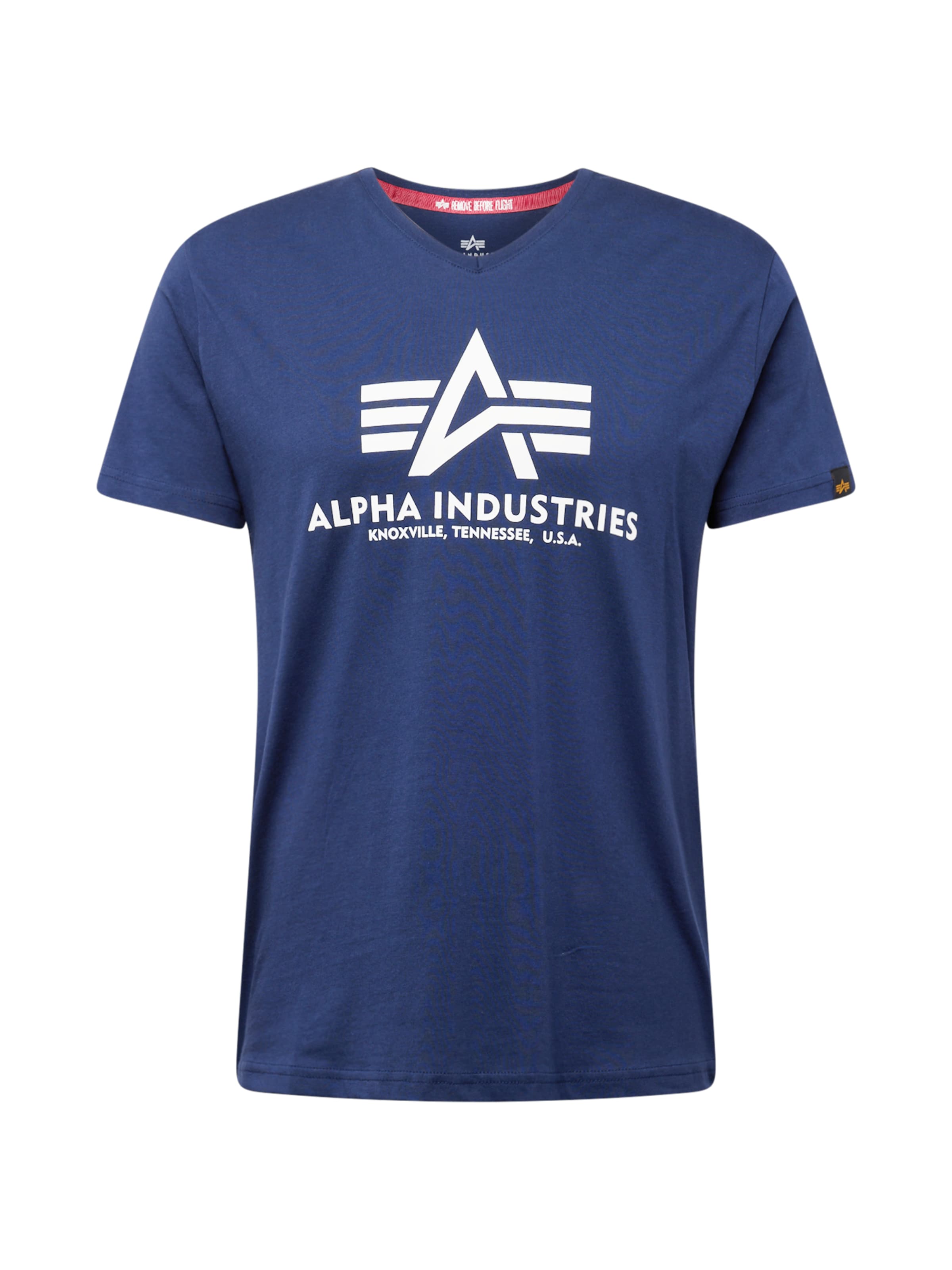 ALPHA INDUSTRIES Bluser & t-shirts i blå: forside