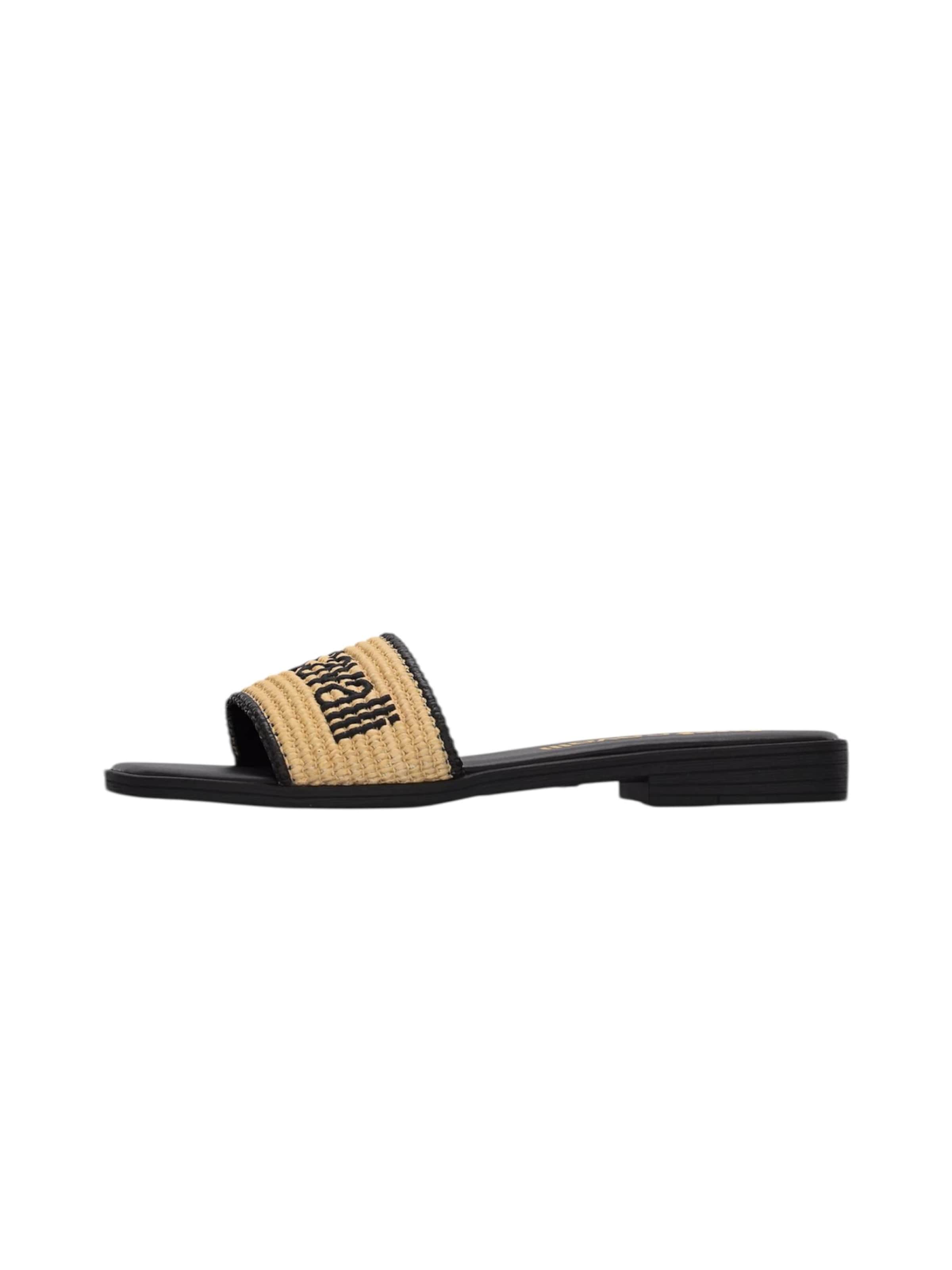Sandales Just Cavalli en noir : devant