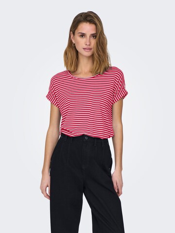 ONLY Shirts 'ONLMoster' i rød: forside