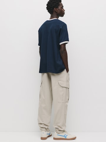 Pull&Bear Zwężany krój Bojówki w kolorze biały