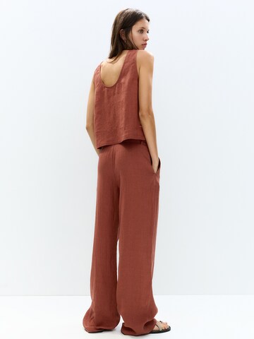 Pull&Bear Blouse in Rood