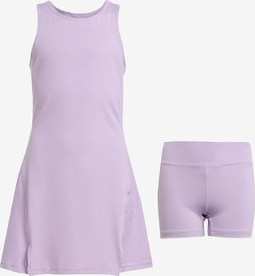ADIDAS PERFORMANCE Set: Sportkleid und Sportshorts 'Club' in Lila: Vorderseite