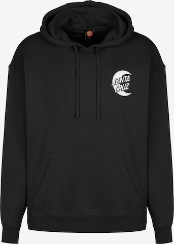Santa Cruz Sweatshirt in Black: front