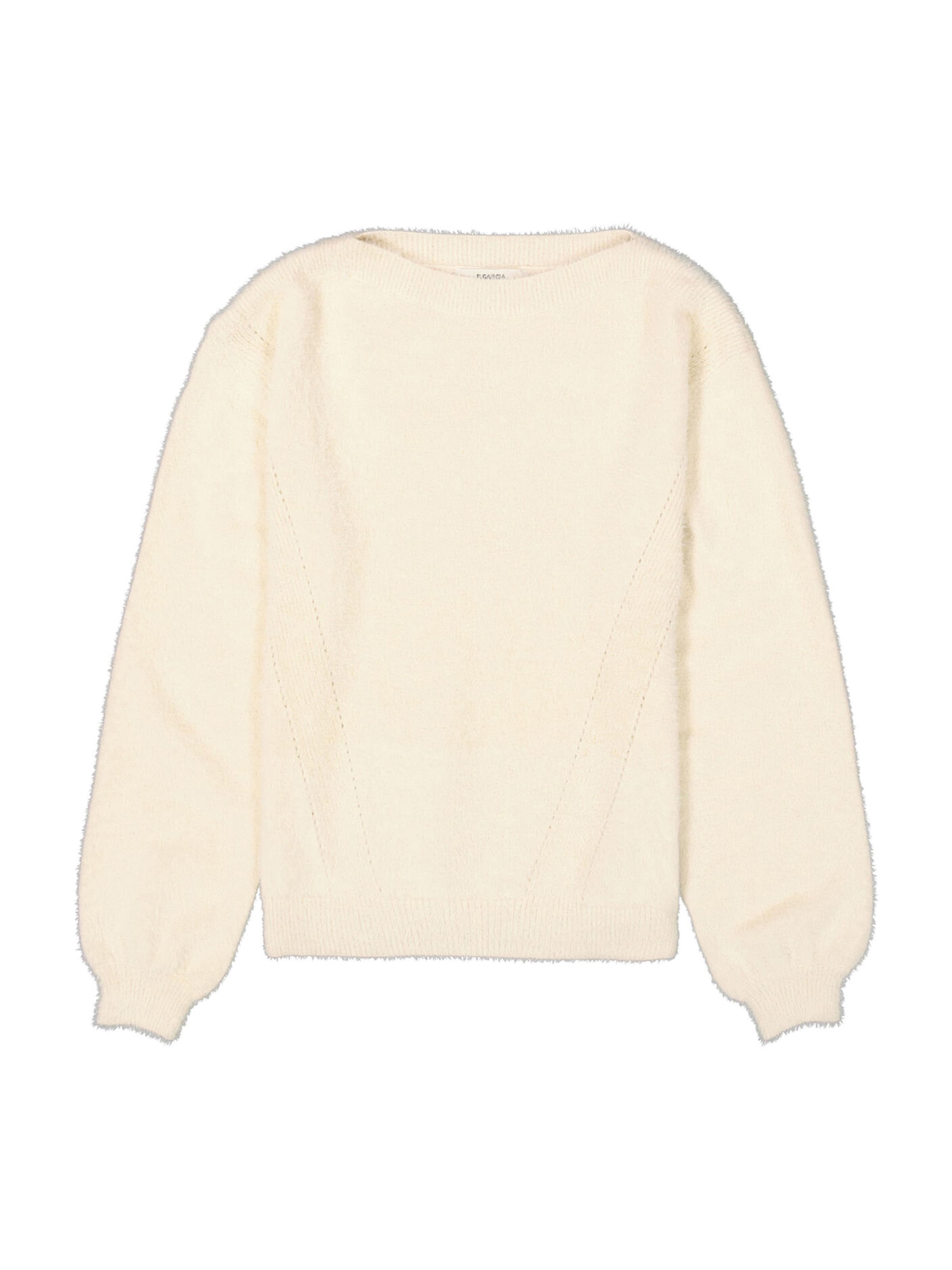 GARCIA Sweater in White: front