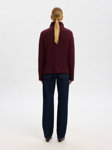 Pull-over SELECTED en rouge