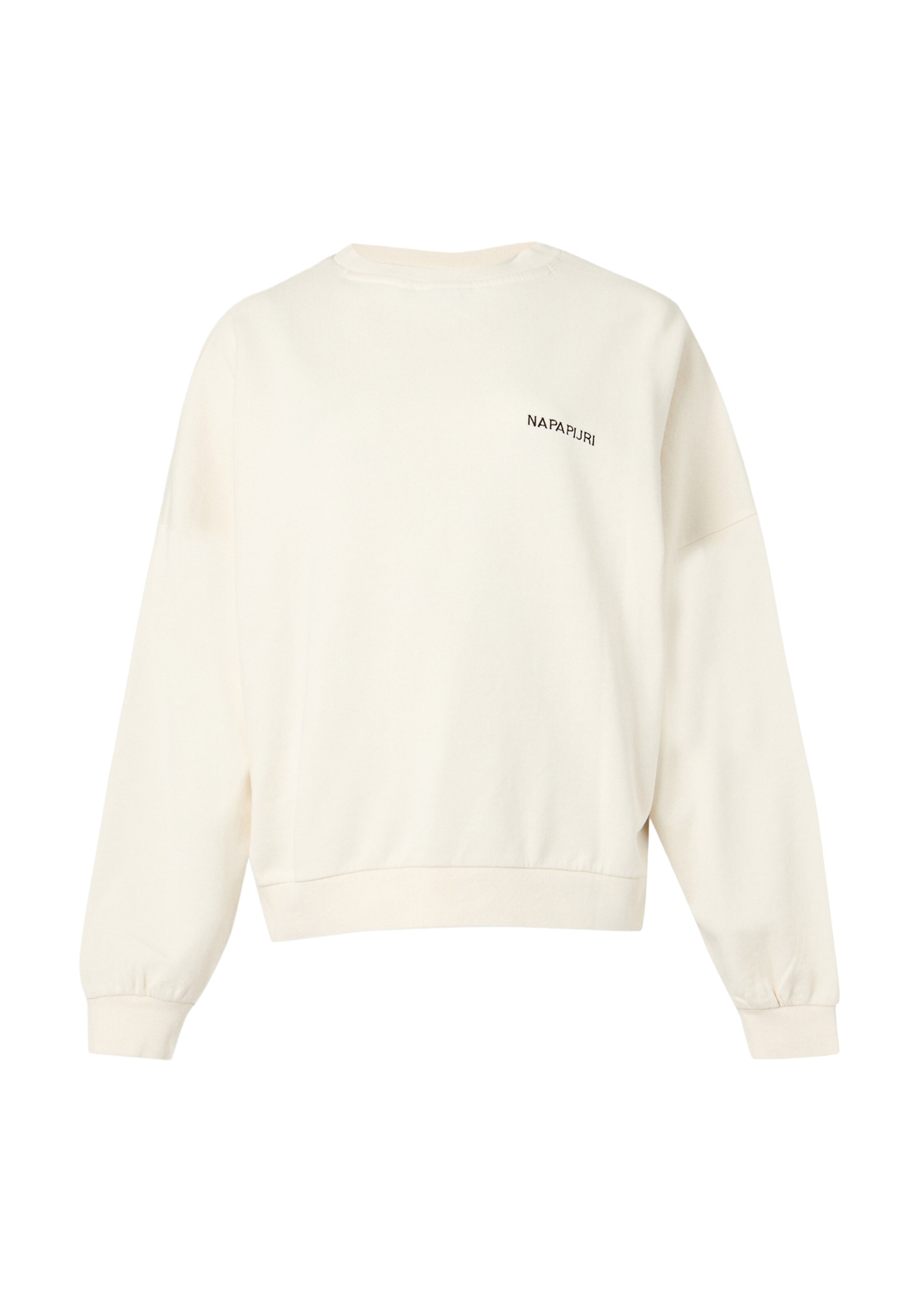 NAPAPIJRI - Sudadera 'DEBANT' en blanco: frente