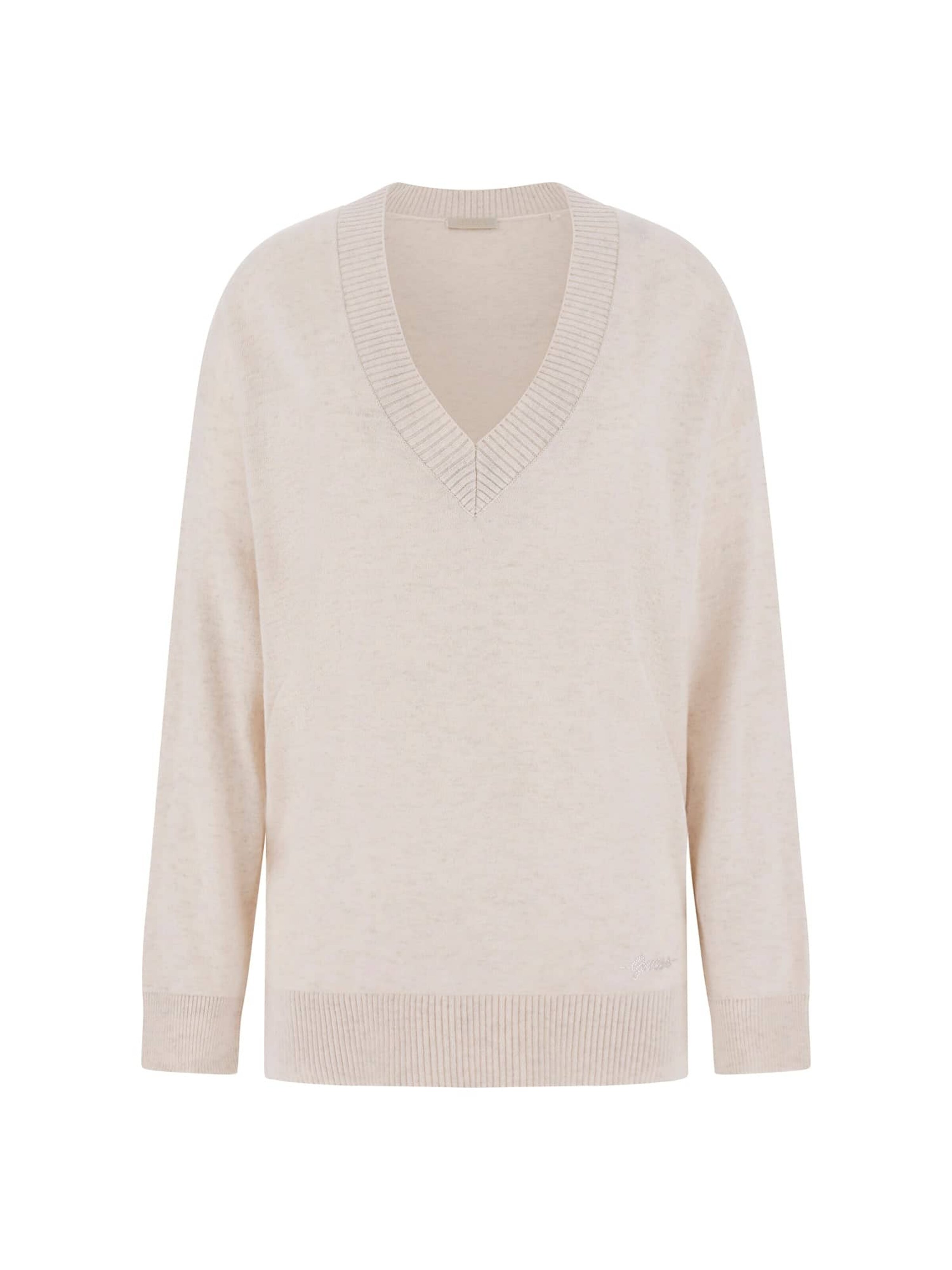 GUESS Pullover in Weiß: Vorderseite