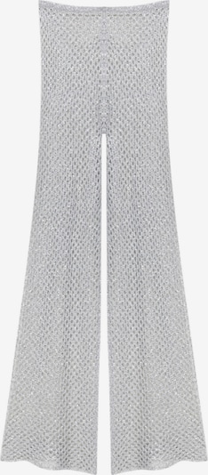 Pull&Bear Spodnie w kolorze jasnoszary / srebrnym, Podgląd produktu
