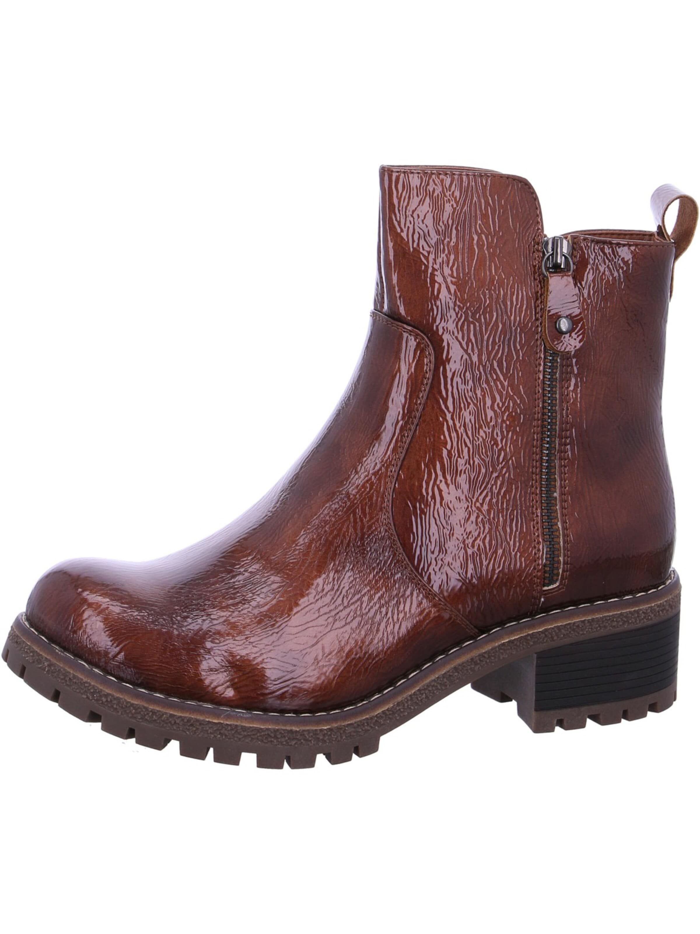 Laufsteg München Booties in Brown: front