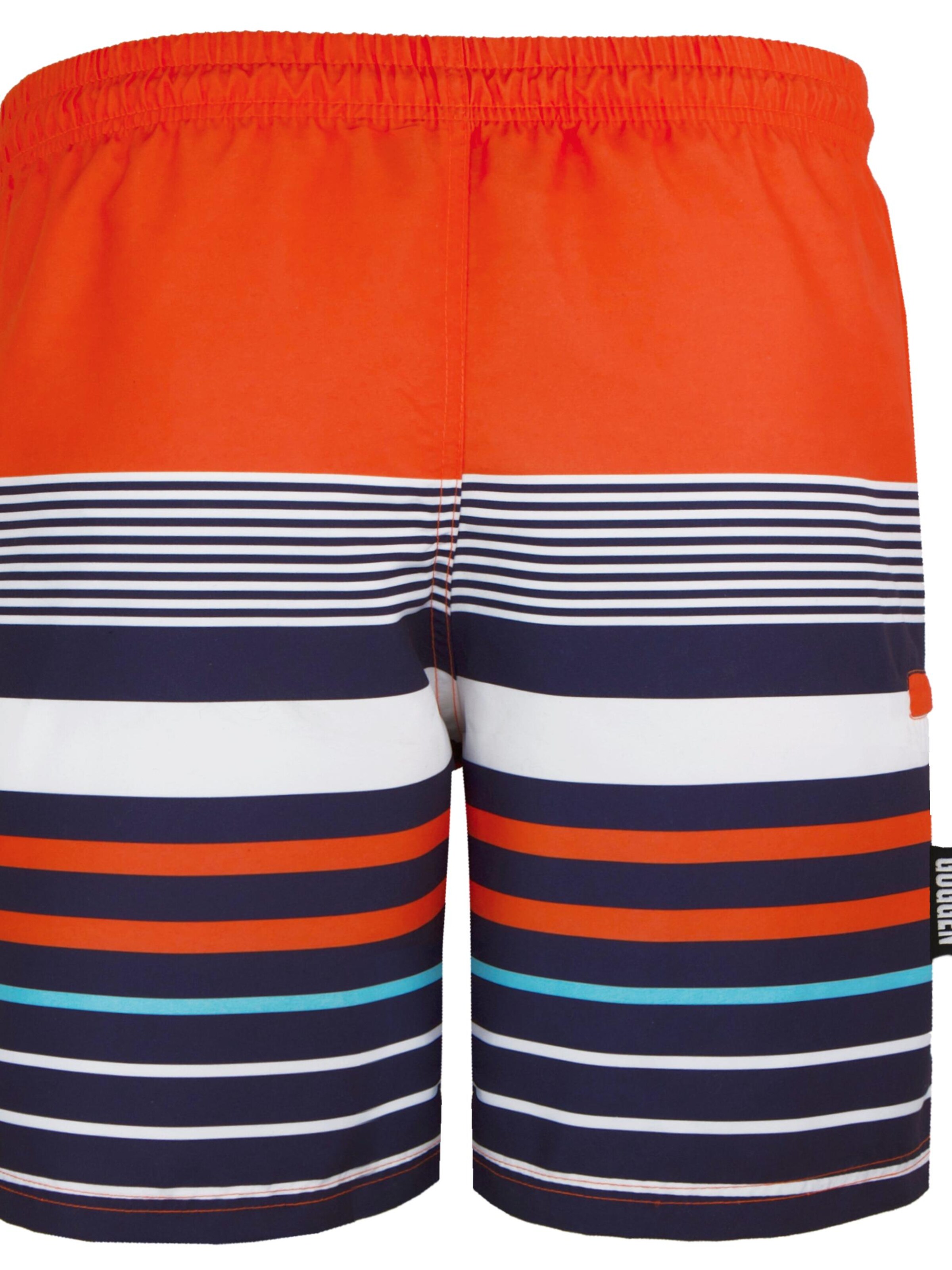 Guggen Mountain Board Shorts 'Boardshorts YSB595' in Orange