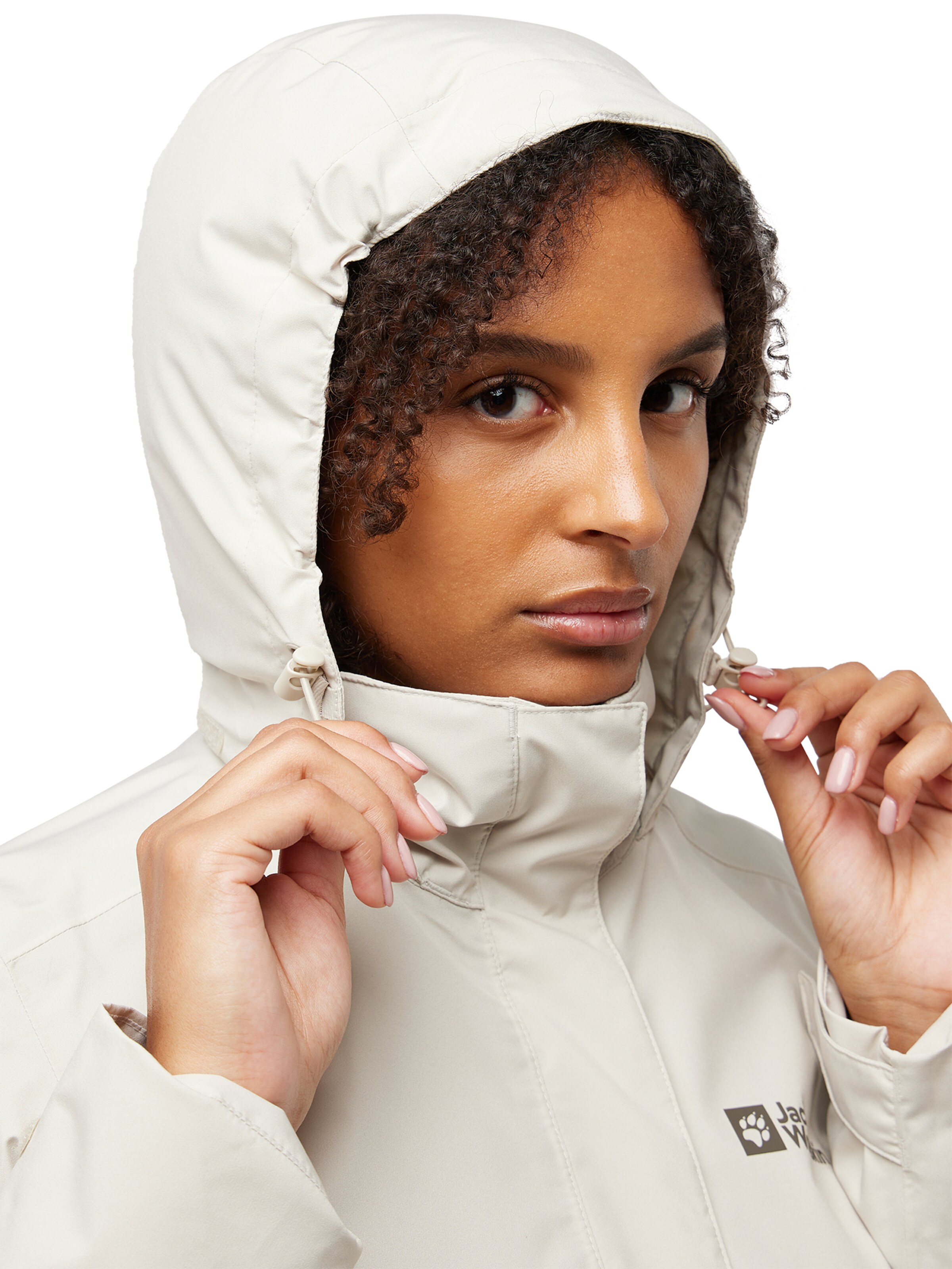 Veste outdoor 'ROTWAND' JACK WOLFSKIN en gris