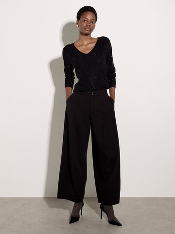 Apricot Trui ' Feiner Pullover ' in Zwart
