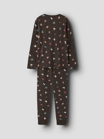 NAME IT Pajamas 'NKNVismas' in Brown