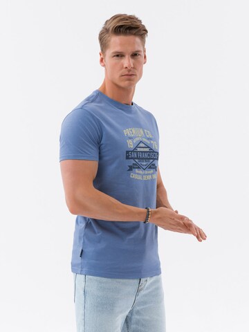 Ombre Shirt 'S1732' in Blue