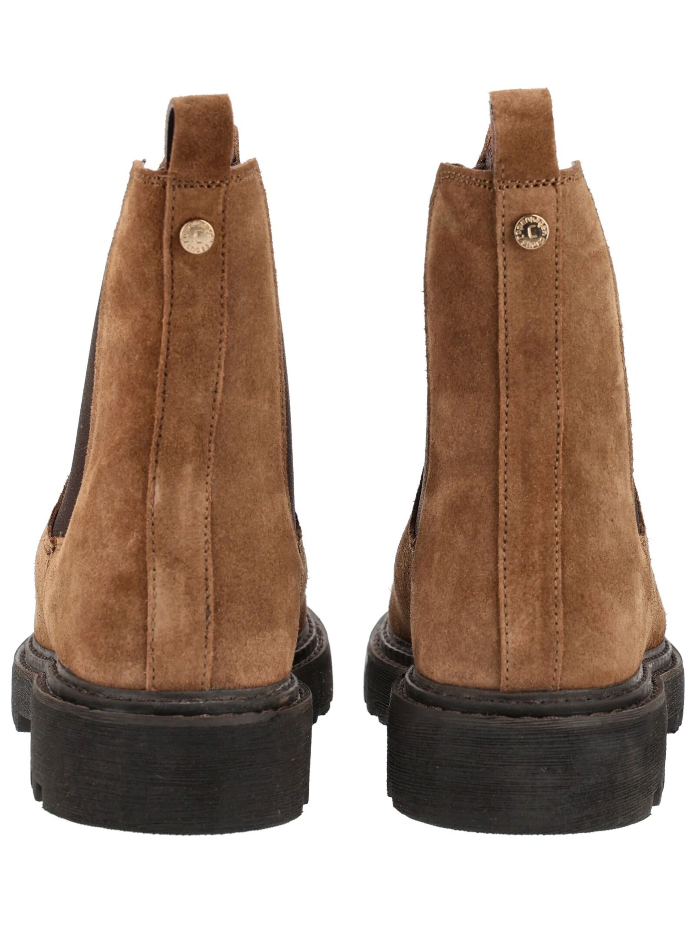 Boots chelsea di Copenhagen shoes in marrone: dietro