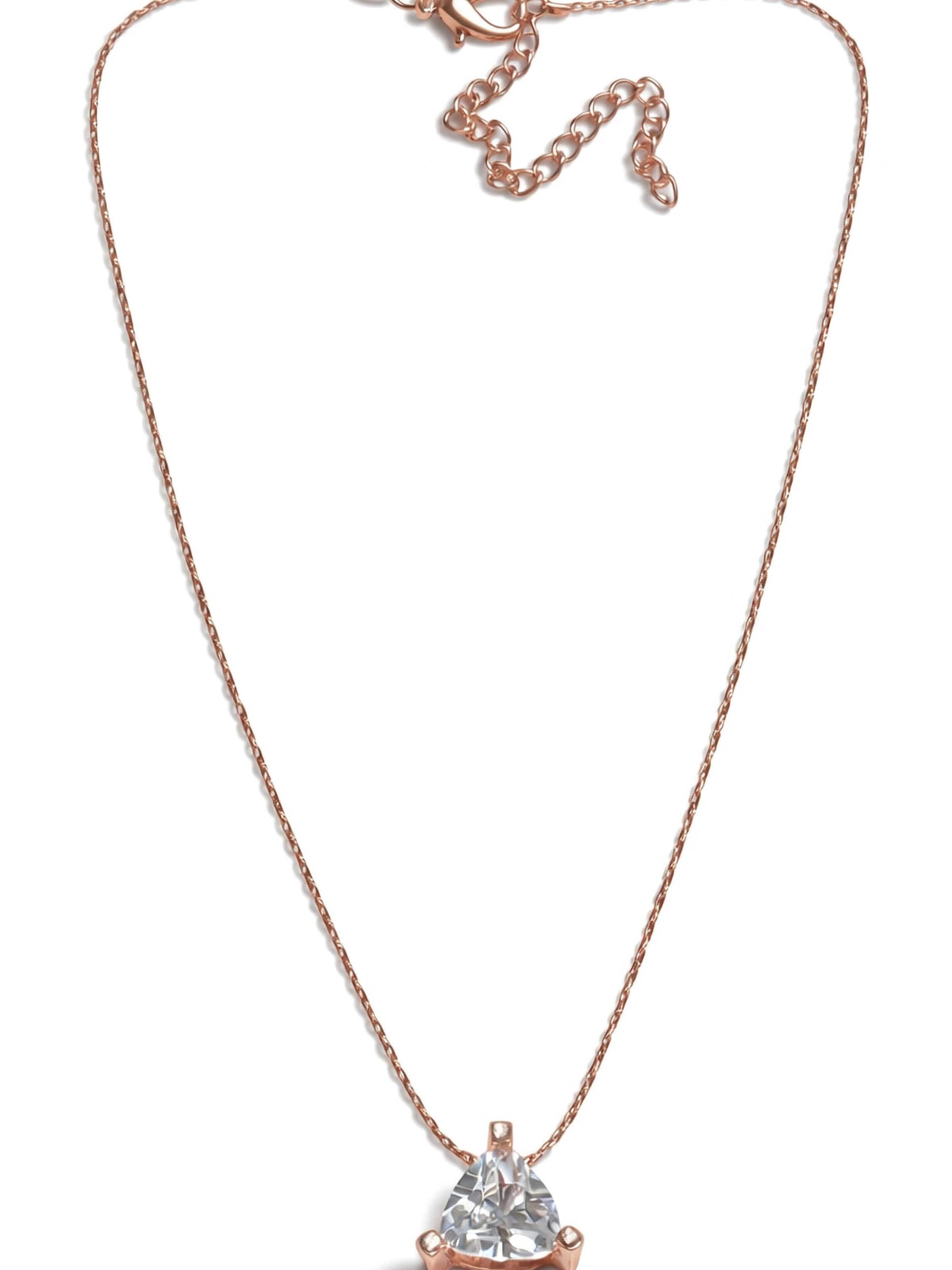 COLLEZIONE ALESSANDRO Necklace 'Zora' in Gold: front