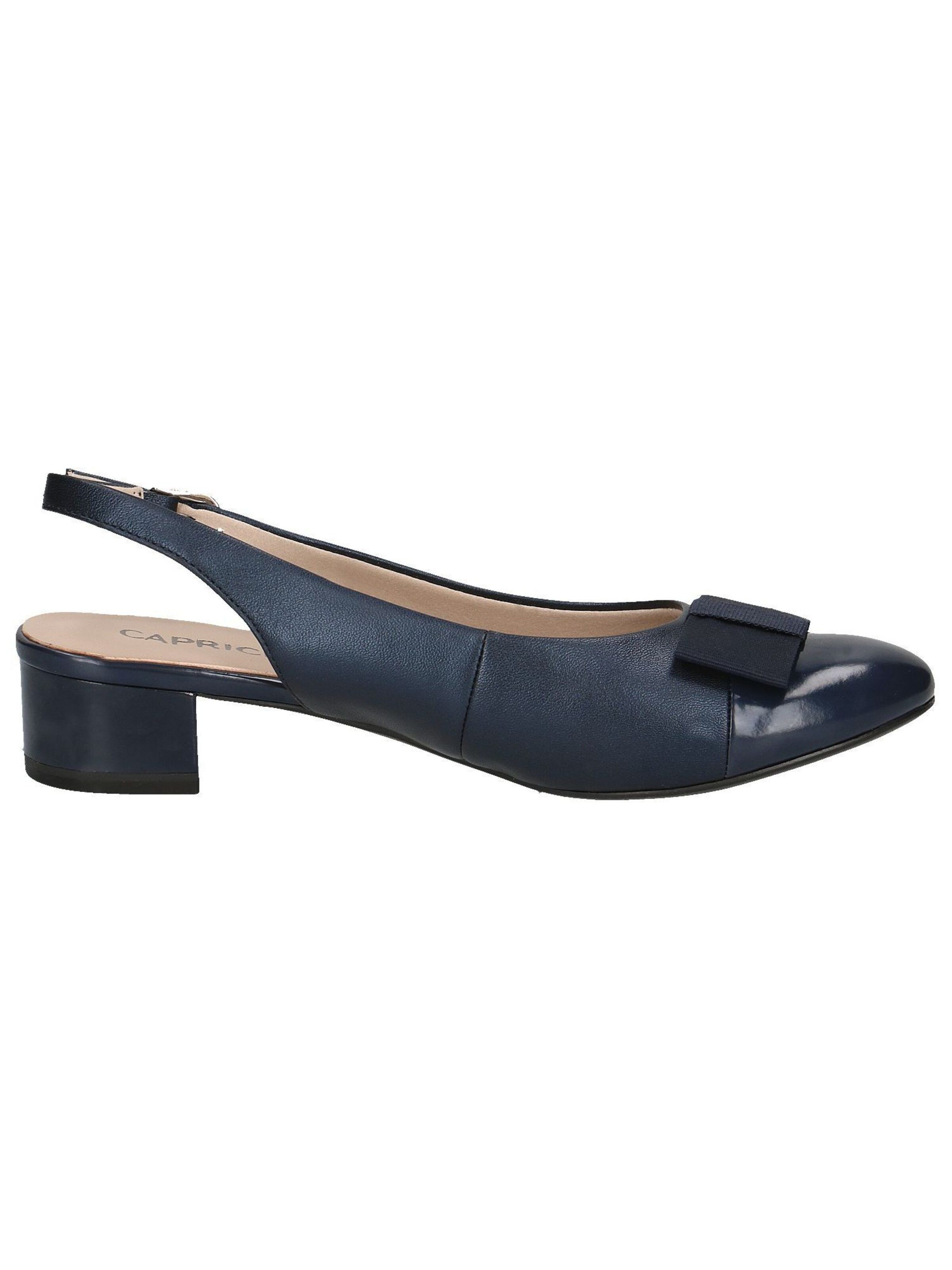 Escarpins à bride arrière CAPRICE en bleu