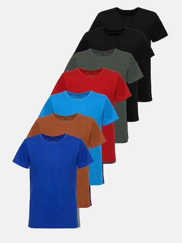 Tazzio - Camiseta 'E106' en azul: frente