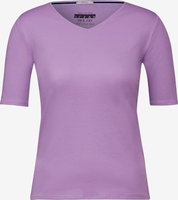 CECIL Shirt in Purple: front