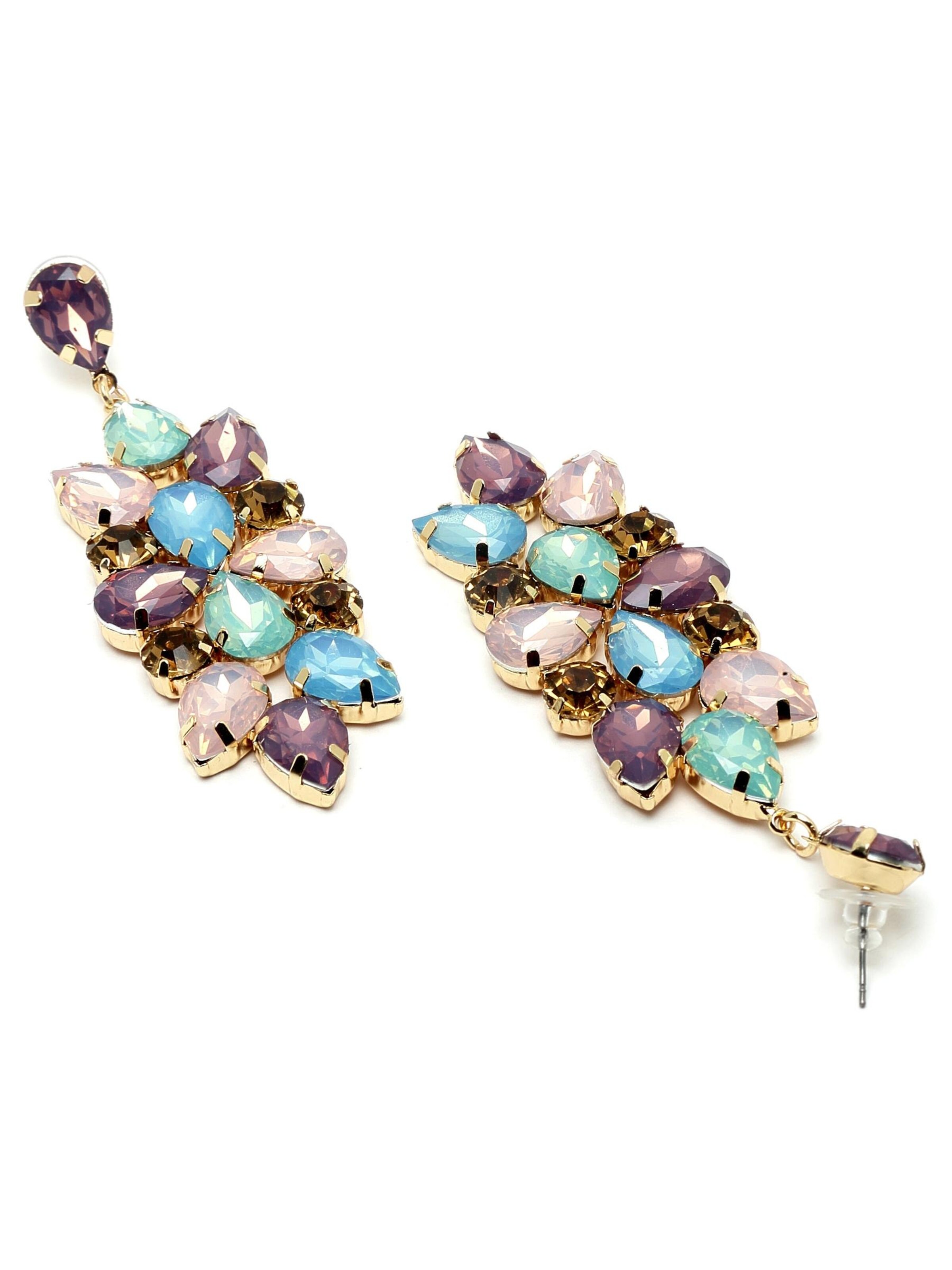 Boucles d'oreilles 'Zarana' AVANT-GARDE PARIS en mélange de couleurs