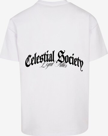 Maglietta 'Celestial Chapter' di MJ Gonzales in bianco