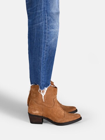 Bottes de cowboy ' ENOLA ' Apple of Eden en marron : devant