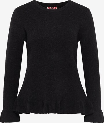 Pull-over myMo ROCKS en noir : devant