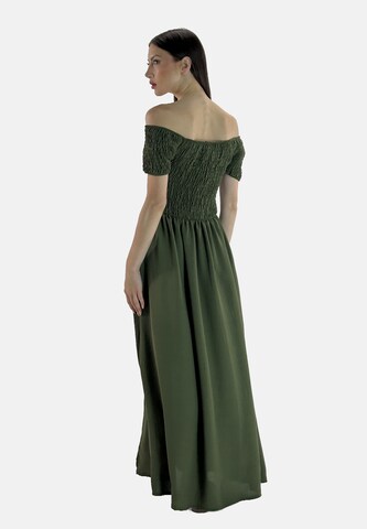 Elara Sommerkjole i grøn