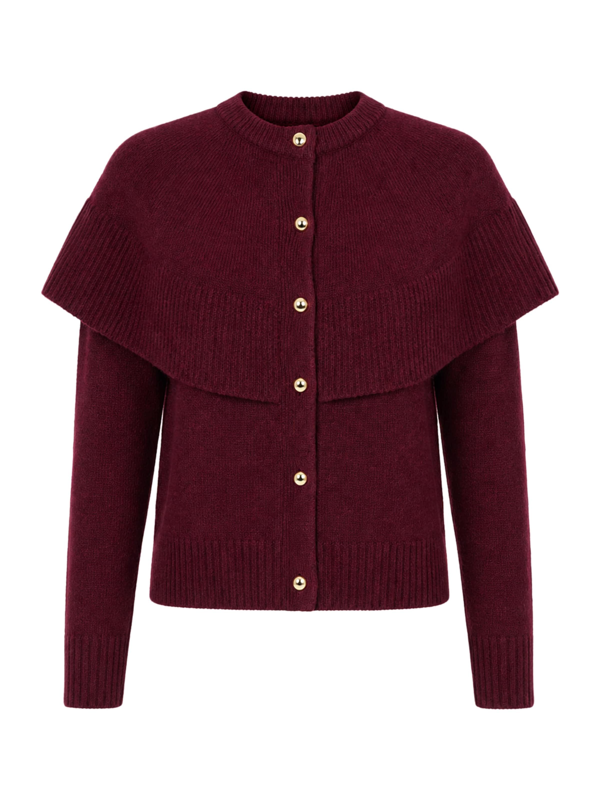 Cardigan BRAVE SOUL en rouge : devant
