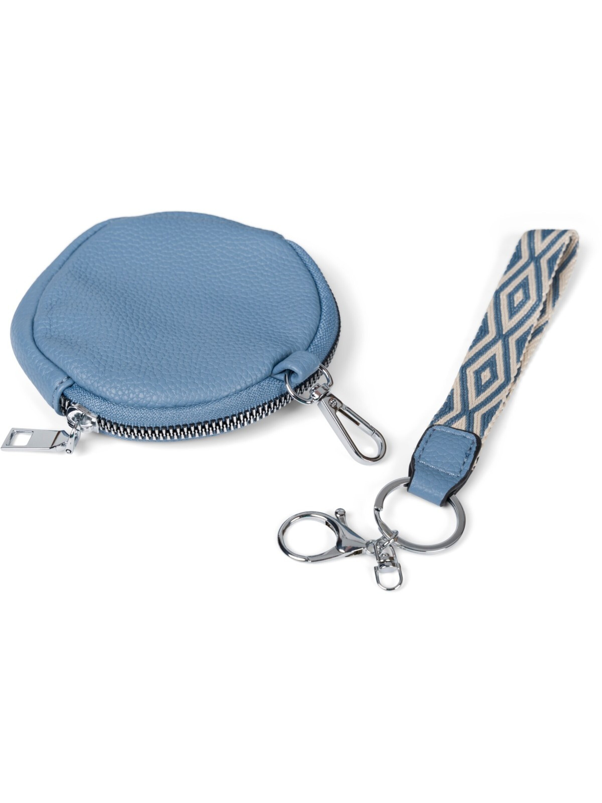styleBREAKER Umhängetasche 'Halbmond Crossbody Bag Set 3-Teilig'‌‌‌‌‌‌‌‌‌‌ in Blau
