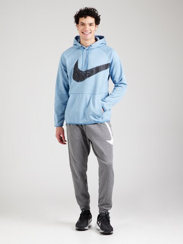 mėlyna NIKE Sportinio tipo megztinis