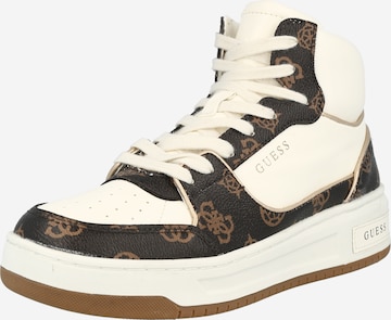 GUESS High-Top Sneakers in Mixed colors: front