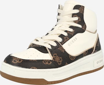 Sneaker alta di GUESS in colori misti: frontale