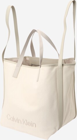 Calvin Klein Shopper in Beige