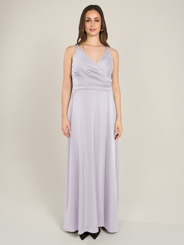 APART Evening Dress in Purple: front