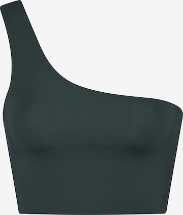 Girlfriend Collective Bustier Sport Bra in Grün: predná strana