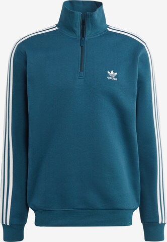 ADIDAS ORIGINALS Sweatvest 'Adicolor Classics 3-Stripes ' in Blauw: voorkant