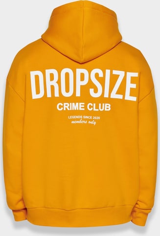 Sweat-shirt 'Crime Club' Dropsize en orange
