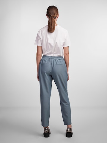 PIECES Regular Trousers 'PCBOSELLA' in Blue