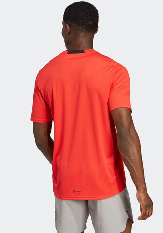 ADIDAS SPORTSWEAR Функционална тениска 'Designed For Movement' в оранжево