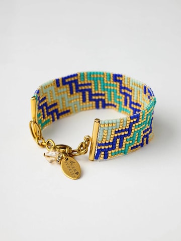 THE GEM STORIES JEWELRY - Pulsera en azul