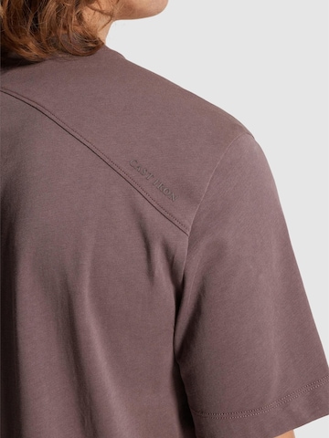 CAST IRON T-shirt 'T-shirt in jersey with artwork' i lila